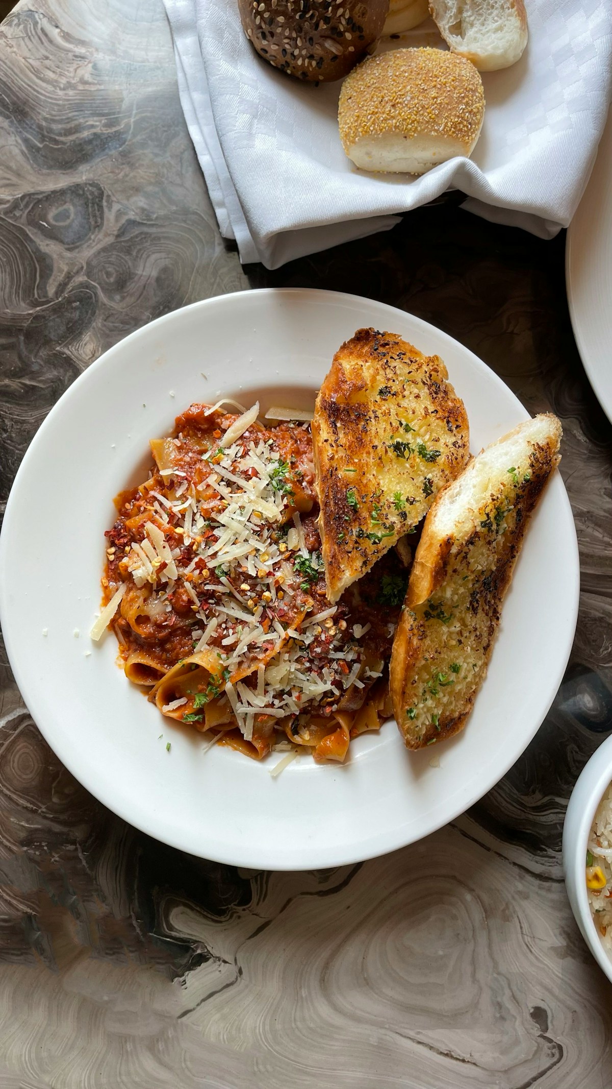 Handgemachte frische Pasta